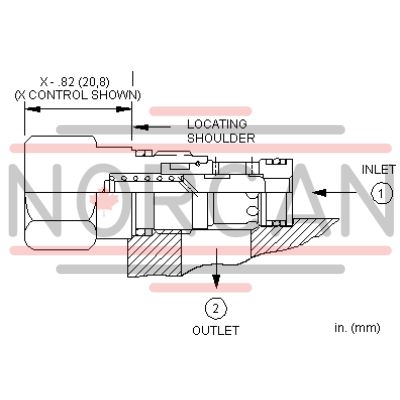 Sun Hydraulics-CHECK CARTRIDGE-CXBAXCN