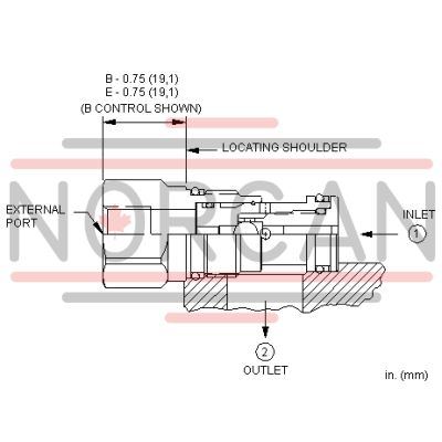 Sun Hydraulics-SHUTTLE CART.-CSACEXN