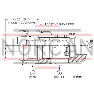 Sun Hydraulics-CHECK VALVE-COJAXAN