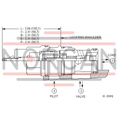 Sun Hydraulics-CHECK CARTRIDGE-CKIBXAN