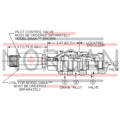 Sun Hydraulics-LOGIC CARTRIDGE-DKHR8HN