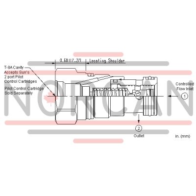 Sun Hydraulics-FXDA8BN-FXDA8BN
