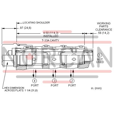 Sun Hydraulics-FLOW DVDR CART-FSERXAN