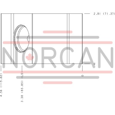 Sun Hydraulics-LINE MOUNT BODY-ICP