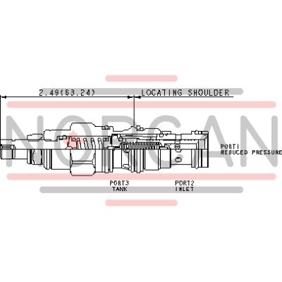 Sun Hydraulics-RED-REL CART-PPDBLBN