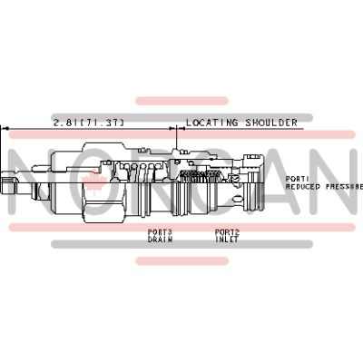 Sun Hydraulics-RED-REL CART-PBFBLWN