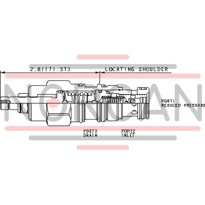 Sun Hydraulics-RED-REL CART-PBFBLAN