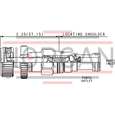 Sun Hydraulics-RELIEF CART-RBACKDN