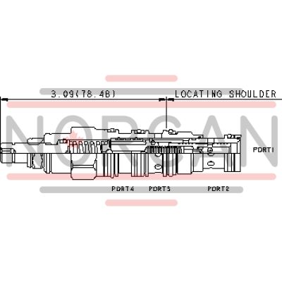 Sun Hydraulics-RED-REL CART-PVDBLAN