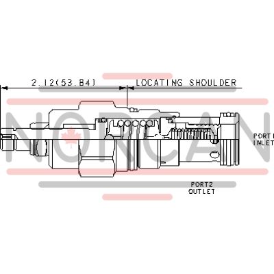 Sun Hydraulics-RELIEF CART-RPGCLCN