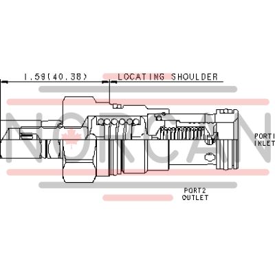 Sun Hydraulics-RELIEF CART-RPGCJAN