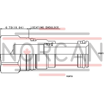 Sun Hydraulics-CAVITY PLUG-XFCAXXN