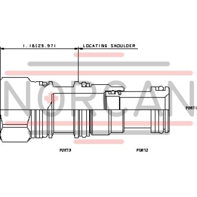 Sun Hydraulics-CAVITY PLUG-XECAXXN