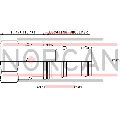 Sun Hydraulics-CAVITY PLUG-XBCAXXN