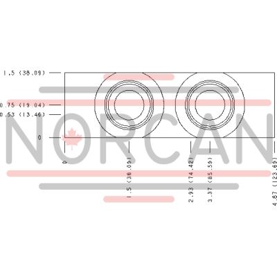Sun Hydraulics-LINE MOUNT BODY-YHL