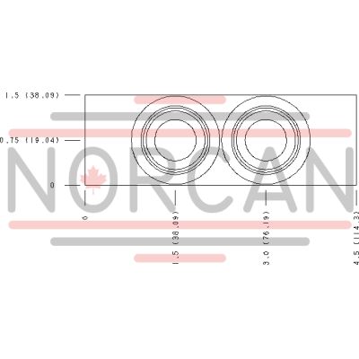 Sun Hydraulics-LINE MOUNT BODY-YAL