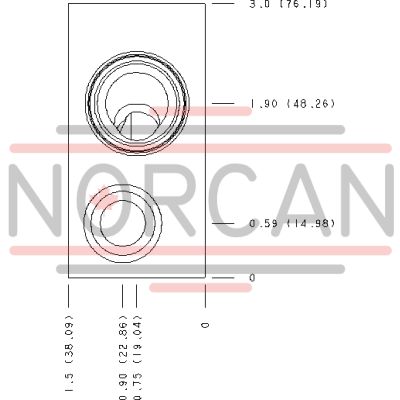 Sun Hydraulics-LINE MOUNT BODY-ZTX