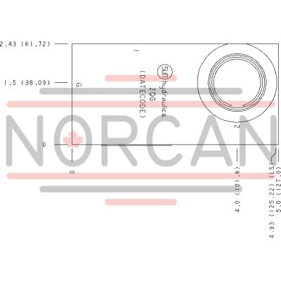 Sun Hydraulics-LINE MOUNT BODY-ZQG