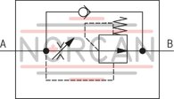technical illustration-R900905886-2-way flow control valve