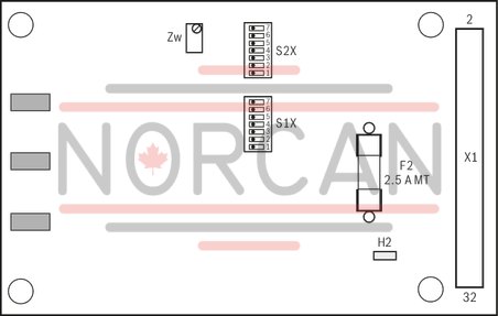 technical illustration-R978914789-Differential input, switchable from voltage to current input Additional non-isolated command value input Ramp generator, separately adjustable for upwards and downwards direction Cable break detection for current input 4 to 20&nbsp;mA Reverse polarity protection for the operating voltage Short-circuit protection and cable break detection of the solenoid conductor "Ready for operation" message Clocked power output stage