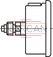 technical illustration-R900771208-For measuring and displaying pressure in hydraulic systems