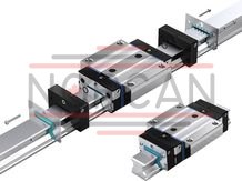 technical illustration-R18515232X-Roller runner block, FNS, size 55, steel CS, accuracy high, average preload