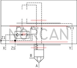 technical illustration-R978919841-2 area ratios 4 different springs 6 different cracking pressures