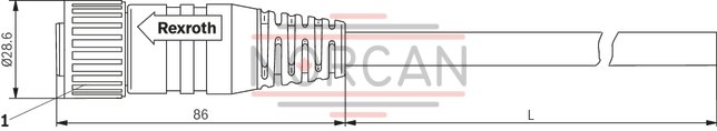 technical illustration-R901420483-Cable set