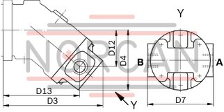 technical illustration-R902137697-Large variety of available nominal sizes allows exact adjustment to the application High power density Very high total efficiency High starting efficiency Working ports SAE flange or thread Optional with integrated pressure relief valve Optional with mounted addifitonal valve: counterbalance valve (BVD/BVE), flushing and boost-pressure valve Bent-axis design