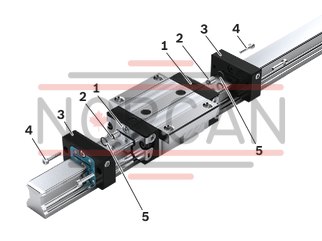technical illustration-R161922500-Front lube unit (KSF) - 25