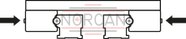 technical illustration-R190313210-The cam roller single bearing is characterized by the following product features: Format SKS, size 32, aluminum, accuracy economic, load class FN