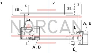 technical illustration-R902469462-Well-tried A10 rotary group technology Approved for high speeds Long service life High power density Low operating noise Optional with integrated anti-cavitation valve, e.g. for fan drives Optional with speed sensor Swashplate design