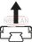 technical illustration-R044259401-Miniature ball runner block, SNS, size 15, Resist NRII, accuracy standard, preload-free