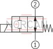 technical illustration-R901069975-Pilot control valve Mounting cavity&nbsp;R/T-8A Direct-controlled directional slide valve with solenoid actuation Flow possible in both directions Positive overlap prevents switching shocks Wet-pin DC solenoids Solenoid coil can be rotated With concealed manual override