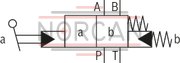 technical illustration-R901332492-Size 25, symbol W, with manual actuation