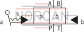 technical illustration-R901332492-Size 25, symbol W, with manual actuation
