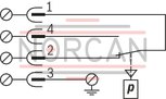 technical illustration-R901102362-200 bar, micro switch with NC contact/NO contact function, device connector DIN EN 175301-803 (large cubic connector)