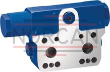 technical illustration-R902216949-Robust motor with long service life Approved for very high speeds Wide control range (can be swiveled to zero) High torque Large variety of controls Optional with attached flushing and boost-pressure valve Optional with integrated or attached counterbalance valve Bent-axis design