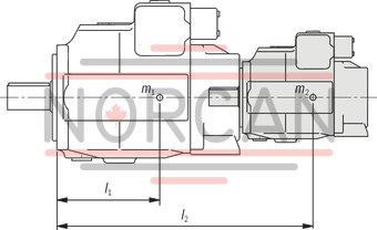 technical illustration-R901065969-Pump A4VSO with analog OBE