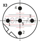 technical illustration-R901118994-3-way proportional directional valves with integrated digital control electronics IAC-P Completely adjusted unit consisting of position-controlled valve, pressure sensor and field bus connection Operation by means of proportional solenoids with central thread and detachable coil Valve control spool, position-controlled Integrated pressure sensor plate (optional) Porting pattern according to ISO&nbsp;4401 Analog interface for command and actual value Design for CAN bus with CANopen protocol DS 408 or Profibus-DP Quick commissioning via PC and commissioning software WIN-PED