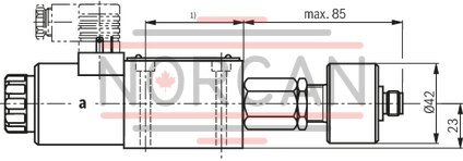 technical illustration-R900597186-Size 10, symbol E, solenoid-actuated, 110-120 V AC 50/60 Hz