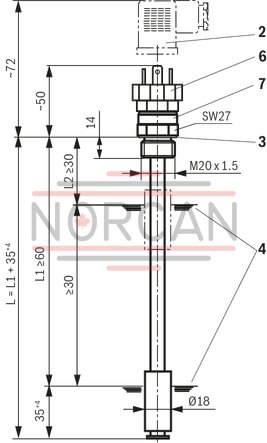technical illustration-R901057913-Float switch