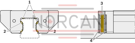 technical illustration-R161922500-Front lube unit (KSF) - 25