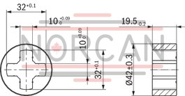 technical illustration-R900245715-INTERNAL GEAR PUMP, size 6, pressure 250 bar for industrial and mobile applications, open circuit