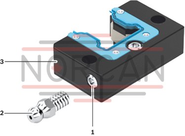 technical illustration-R161922500-Front lube unit (KSF) - 25