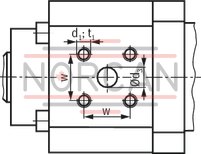 technical illustration-R407999236-Nominal pressure 160 bar, piston Ø 25 ... 200 mm, piston rod Ø 14 ... 140 mm, stroke length up to 3000 mm