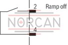 technical illustration-R978914789-Differential input, switchable from voltage to current input Additional non-isolated command value input Ramp generator, separately adjustable for upwards and downwards direction Cable break detection for current input 4 to 20&nbsp;mA Reverse polarity protection for the operating voltage Short-circuit protection and cable break detection of the solenoid conductor "Ready for operation" message Clocked power output stage