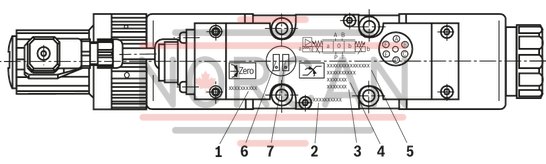 technical illustration-R900923000-Size 6, symbol W, electrical with integrated electronics, 24 V DC