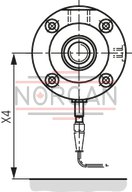 technical illustration-R407999236-Nominal pressure 160 bar, piston Ø 25 ... 200 mm, piston rod Ø 14 ... 140 mm, stroke length up to 3000 mm