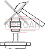 technical illustration-R900932141-Fixed displacement Low operating noise Low flow pulsation High efficiency also at low speed and viscosity due to sealing gap compensation Suitable for broad viscosity and speed ranges All frame sizes and sizes can be arbitrarily combined Can be combined with internal gear pumps, radial piston pumps and external gear pumps